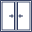 double-door